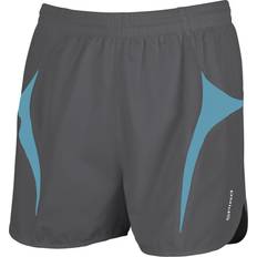 Spiro Micro-Lite Running Shorts Unisex - Grey\Aqua