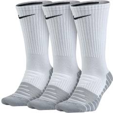 Nike Polyamid Strumpor Nike Everyday Max Cushioned Training Crew Socks 3-pack Unisex - White/Wolf Grey/Black
