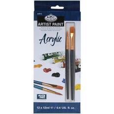 Royal & Langnickel Akrylfärger Royal & Langnickel Pack of Artist Acrylic Paints 12x12ml