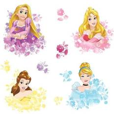 RoomMates Prinsessor Barnrum RoomMates Disney Princess Floral Peel & Stick Wall Decals