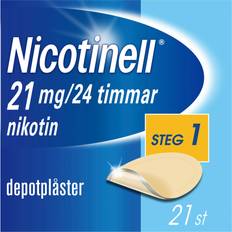 Nikotinplåster Receptfria läkemedel Nicotinell 21mg Step1 21 st Plåster