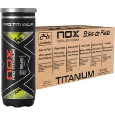 Padelbollar 24 NOX Pro Titanium - 72 bollar