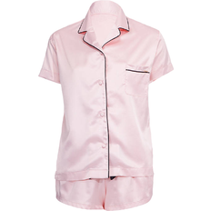 Dam - Rosa Sovplagg Bluebella Abigail Shirt and Short Set - Pink