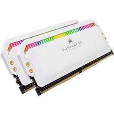 DDR4 - Vita RAM minnen Corsair Dominator Platinum RGB White DDR4 3600MHz 2x16GB (CMT32GX4M2D3600C18W)