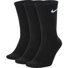 Strumpor Nike Everyday Lightweight Training Crew Socks 3-pack - Black/White