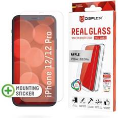 Displex 2D Real Glass + Case for iPhone 12/12 Pro