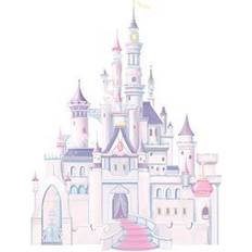 RoomMates Prinsessor Barnrum RoomMates Disney Princess Castle Giant Wall Decal with Glitter