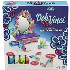 Hasbro Plastleksaker Pyssellådor Hasbro Play Doh Doh Vinci Style & Store Vanity Design Kit