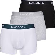 Lacoste Boxers Kalsonger Lacoste Casual Trunks 3-pack - Black/White/Grey Chine