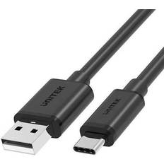 Unitek USB A-USB C - USB-kabel Kablar Unitek USB A-USB C 2.0 3m