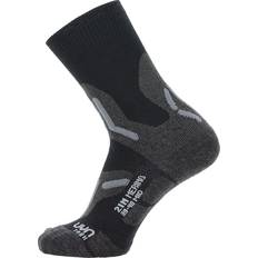 UYN Trekking 2in Merino Mid Socks Women - Black/Grey