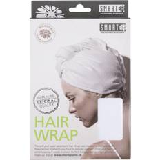 Vita Hårsnoddar Smart Microfiber Premium Hairwrap White
