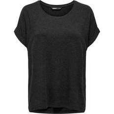Only Moster Loose T-shirt - Grey/Dark Grey Melange