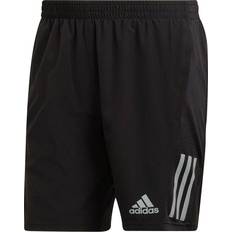 Adidas Herr - Mjukisbyxor Kläder adidas Own the Run Shorts Men - Black/Reflective Silver