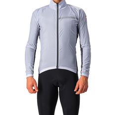 Castelli Träningsplagg Ytterkläder Castelli Squadra Stretch Cycling Jacket Men - Silver Gray/Dark Gray
