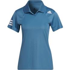 Adidas Dam - Polyester Pikétröjor adidas Club Tennis Polo Shirt Women - Altered Blue/Almost Pink