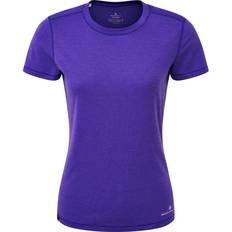 Ronhill Life Tencel S/S T-shirt Women - Plum Marl/Heather