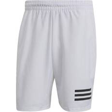 Tennis - Vita Byxor & Shorts adidas Club Tennis 3-Stripes Shorts Men - White/Black