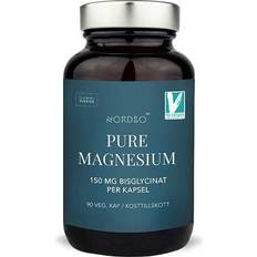 Förbättrar muskelfunktion Vitaminer & Mineraler Nordbo Pure Magnesium 90 st