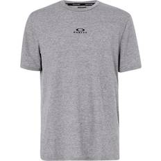 Oakley Herr T-shirts & Linnen Oakley Bark New Short Sleeve T-shirt - Athletic Heather Gray