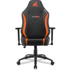 Justerbar sitthöjd - Tyg Gamingstolar Sharkoon Skiller SGS20 Gaming Chair - Black/Orange
