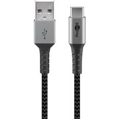 Goobay 2.0 - USB A-USB C - USB-kabel Kablar Goobay 5V USB A-USB C 2.0 2m
