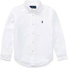 Skjortor Barnkläder Polo Ralph Lauren Boy's Slim Fit Oxford Shirt - White