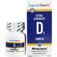 Superior Source Vitamin D3 5000 IU 100 Instant Dissolve Tablets