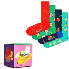 Happy Socks Food for Thought Socks Gift Set 4-pack - Red/Green