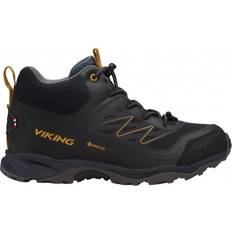 Viking Hikingskor Barnskor Viking Kid's Tind Mid GTX Shoes - Black