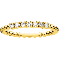 Thomas Sabo Ringar Thomas Sabo Dots Ring - Gold/Transparent