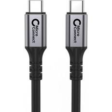 USB C-USB C - USB-kabel Kablar MicroConnect USB C-USB C 3.2 (Gen2) 2m