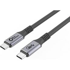 MicroConnect USB C-USB C - USB-kabel Kablar MicroConnect USB C-USB C 3.2 (Gen2) 1.2m