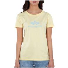 Alpha Industries New Basic T-shirt - Pastel Yellow