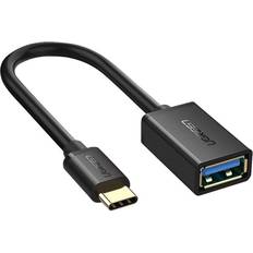 Ugreen USB-kabel Kablar Ugreen USB A-USB C M-F 0.2m