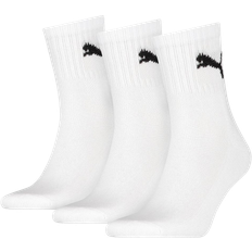 Puma Ankelstrumpor & Sneakerstrumpor - Herr Underkläder Puma Unisex Adult Crew Socks 3-pack - White