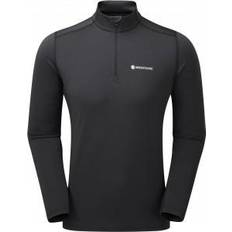 Montane Dart Thermo Zip Neck T-shirt Men - Black