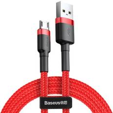 Röda - USB A-USB Micro-B - USB-kabel Kablar Baseus USB A-USB Micro B 2m