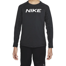 Nike T-shirts Barnkläder Nike Pro Dri-FIT Long-Sleeve Top Kids - Black