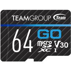 TeamGroup 64 GB Minneskort & USB-minnen TeamGroup GO 4K microSDXC Class 10 UHS-I U3 V30 64GB