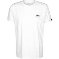 Alpha Industries T-shirts & Linnen Alpha Industries Backprint Short Sleeve T-shirt - White