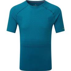 Ronhill Tech Marathon Short Sleeve T-shirt Men - Prussian Blue/Acid Lime