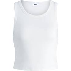 Jack & Jones Linnen Jack & Jones Fallon Rib Line Tank Top - Bright White