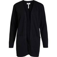 Object Thess Long Knitted Cardigan - Black