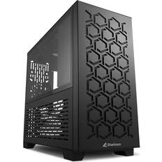 Mini Tower (Micro-ATX) Datorchassin Sharkoon MS-Y1000 Tempered Glass