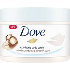 Dove Kroppsskrubb Dove Moderate Exfoliating Body Polish Crushed Macadamia & Rice Milk 225ml
