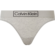 Calvin Klein Dam - Återvunnet material Kläder Calvin Klein Reimagined Heritage Thongs - Grey
