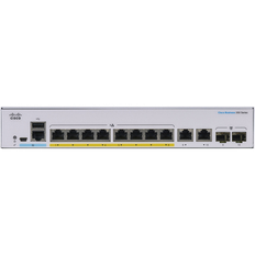 5 Gigabit Ethernet Switchar Cisco CBS350-8MP-2X