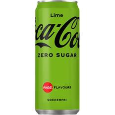Coca-Cola Sockerfritt Läsk Coca-Cola Zero Sugar Lime 33cl
