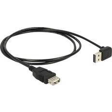 En kontakt - USB A-USB A - USB-kabel Kablar DeLock USB A-USB A Angled F-F 2m